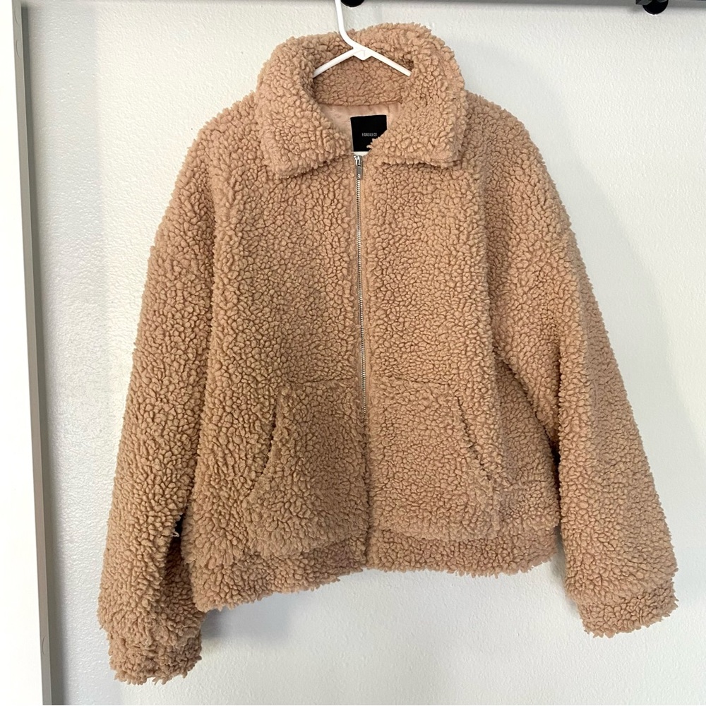 Teddy Zip up Jacket